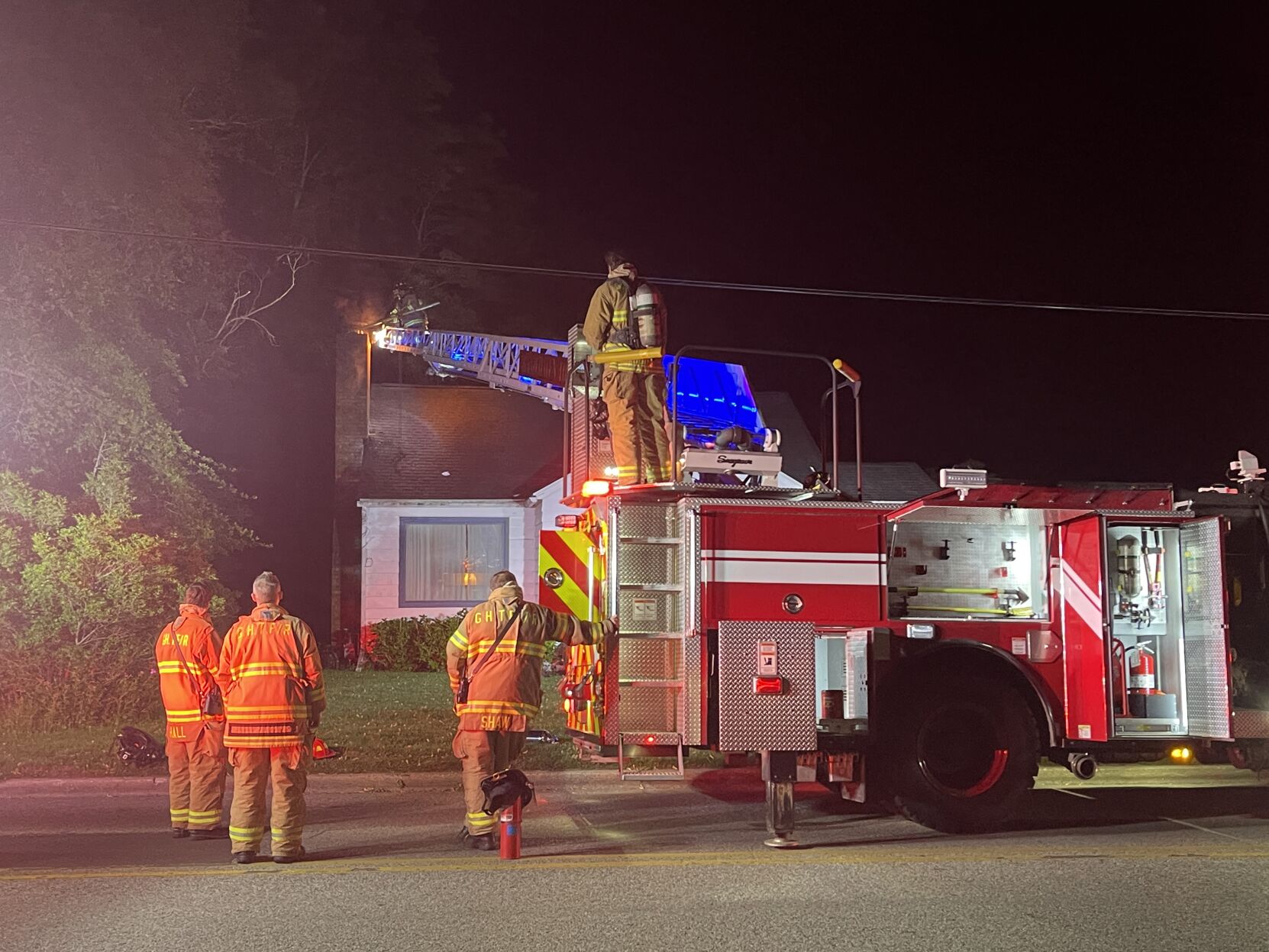 Robbins Road Fire